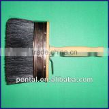 THB-002 Black Bristle Wooden Handle Ceiling Brush