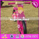 2017 New Design Original Work Wooden Girls Balance Bike for Toddlers W16C173 thumbnail-5