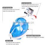 2017 Full Face Snorkel Mask New Foldable Full Face Snorkeling Diving Scuba Mask With Detachable GoPro Mount thumbnail-3