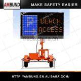 VMS-COLOR Outdoor Variable Message Signs Mobile Led Screen Board Dynamic Message Signs Display Vms Trailer thumbnail-2