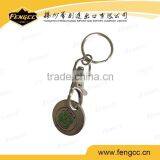 Promotional Metal Trolley Coin Keychain With Custom Logo thumbnail-5
