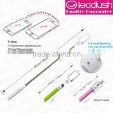 Selfie Stick With Folded Head, Selfie Stick With Cable thumbnail-1