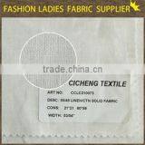 NEW 100% COTTON PRINT CROSS HATCH LADIES TROUSERS BAGS PLAIN LINEN/CTN SOLID FABRIC thumbnail-1