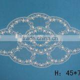 High Quality Hand Beaded Embroidery Designs Wedding Tablecloth thumbnail-1