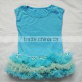 Rainbow Girl Chevron Dress ,Girl Pettiskirt