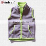 Apparel Manufacturer Plain Comfortable Custom Polar Fleece Children's Vests thumbnail-1