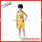 Kids/girls/boys custom basketball jersey design