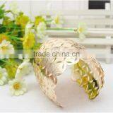 New Style Exquisite Flower Hollow Bracelet Bangle for Women thumbnail-3