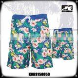 Hot New Products for 2016 Floral Fashion Sublimation Nylon Quick Dry Shorts thumbnail-1