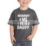Mommy and me Kids t Shirts Custom 100% PreShrunk Cotton Blank Plain t Shirt Wholesale thumbnail-5