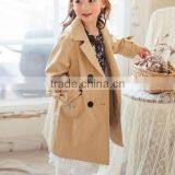 Zm35783a Children's Boutique Clothing Latest Design Girls Trench Coat thumbnail-3