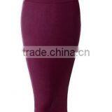 Fashion Lightweight Stretchy Fabric Elastic Waist Band Pencil Skirt for Woman thumbnail-6
