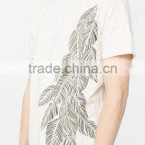 Wholesale Minimalism Cotton Water-based Printing T Shirts thumbnail-6