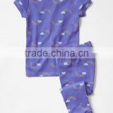 Girls Rainbow Printed Sleepwear Set thumbnail-1