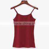 100% Cotton Women Custom Wholesale Tank Tops Athletic Gym Singlets thumbnail-6