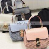 DY0048Z Europea Fashion Ladies Hollow Out pu Leather Shoulder Mini Bag thumbnail-1