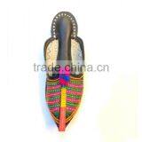 Black Base With Multi-Coloured Phulkari Thread Work Pakistani Phulkari thumbnail-2
