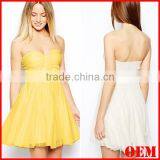 2015 Sexy backless bandeau design prom dress fashion women prom dress