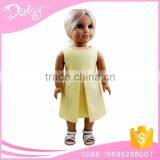New Design 18 Inch American Girl Doll Yellow Long Skirt thumbnail-1