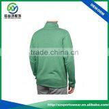 New Design Zip Pocket 50%cation 50%polyester Yarn Mens Polo T-shirts in Green thumbnail-3