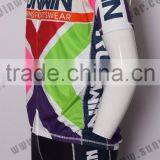 100% Polyester Man's Short Sleeve Cycling Jersey thumbnail-3