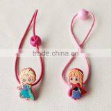Frozen Cartoon Characters Kids Elastic Hair Tie, Frozen Girl Hair Tie thumbnail-3