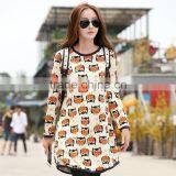 2015 New Fashion Autumn Maternity Dress, Long Sleeve Dress, Thick Cotton Dress thumbnail-1