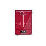 Red Tankless Induction Wall Mounted Water Heater 6000W Safety and High Efficiency