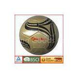 Eco Friendly Laser Leather Size 5 Soccer Ball for Sports 0.8 - 1.0 Bar Moisten Needle thumbnail-1