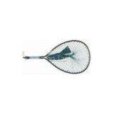 Eco Friendly Facility Strong Lightweight Blue Telescopic Handle Fishing Landing Net