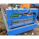 Colored Steel Corrugated Roof Sheet Roll Forming Machine