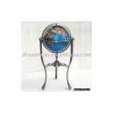 Gemstone Globe Floor Style,gemstones,globes,semiprecious Stone thumbnail-1