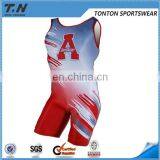 Wholesale Sublimated Custom Women's Wrestling Singlet thumbnail-2