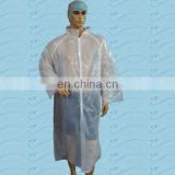 Disposable PE Visitor Clothes/PE Visitor Gown/Lab Coat PE