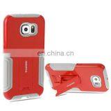 2015 Brand Mobile AccessoresBuy 10 Get 1 Free Phone Case Dual Layer TPU Plastic Combo Case With Kickstand for Samsung Galaxy S6