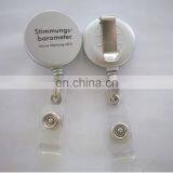 Hot Selling Round Plastic Silver Retractable Reel