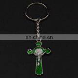 Factory Wholesale Metal Cross Keychain thumbnail-2