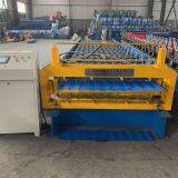 Floor Tile Double Layer Making Machine Steel Sheet Metal Roofing Rolls Forming Machine thumbnail-2