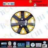 ABS, PP 13,14, Inch Size Yellow and Black Color Car Cover Cheap Wheel Covers thumbnail-2