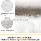 2ft x 3ft Faux Fur Sheepskin Rugs Luxury Fluffy Rug for Bedroom Home Decor Small Shaggy Carpet Alfombras thumbnail-3