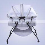 Top Quality Promotional Custom Foldable Bedside Baby Crib thumbnail-4