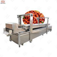 Continuous Peanut Fryer Machine Broad Bean Frying Machine