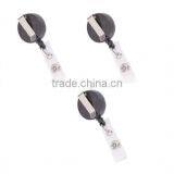 Retractable Card Holder 3Pcs ID Badge Conference Guess Card Key Reel Roller Clip thumbnail-1