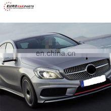 A-class W176 A45 A Style Body Kit Fit for 2013-2021y W176 pp Material Body Parts W176 Front Bumper Rear Bumper Side Skirts thumbnail-1