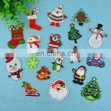Factory Direct Fashion Christmas Iron On Patches Custom Embroidery thumbnail-2