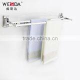 Wesda 90 Degree Rotation Hotel Bathroom Tmetal Towel Shelf Wall Hook 2028 thumbnail-3