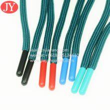 Black/red/blue Color Plastic Shoe Lace Aglet With Round Polyester String End Bullet Cord thumbnail-1