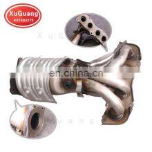 XUGUANG High Quality Direct Fit Factory Supplier Exhaust Manifold Catalytic Converter for Toyota Camry Old Model thumbnail-3