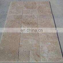 Premium Quality Hot Sale Walnut Travertine French Pattern Set - Chiseled Edge Made in Turkey Cem-FPT-03 thumbnail-5