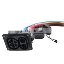 150A/200A Combo 2 CCS2 Inlet Socket Fast Charger Inlet DC Sockets With 0.5m Cable thumbnail-4